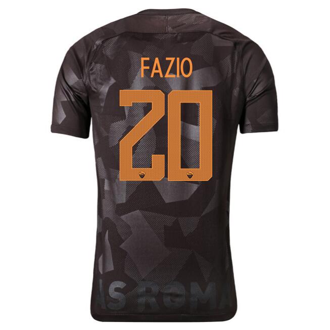 Camiseta AS Roma Primera equipación Fazio 2017-2018